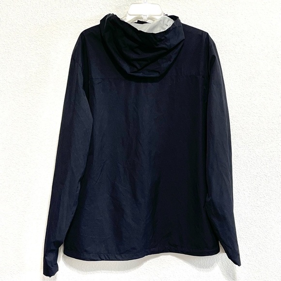 Paradox Woman Black Hood Rain Windbreaker Lightweight Winter Jacket Size L - Picture 4 of 12